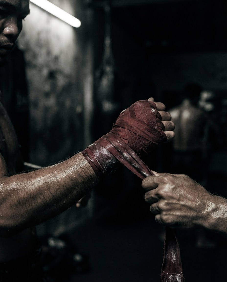 Muay Thai training